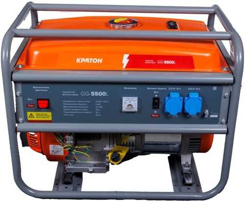 Бензиновый генератор Кратон GG-5500L