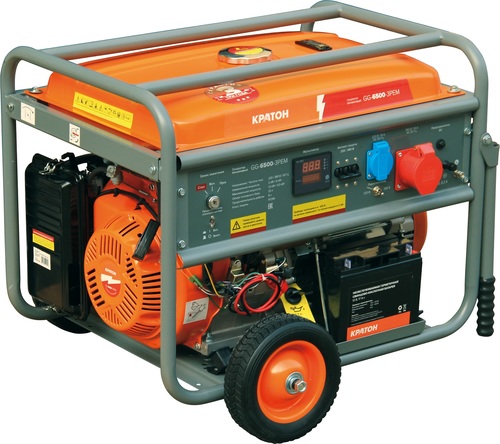 Бензиновый генератор Кратон GG-6500-3PEM