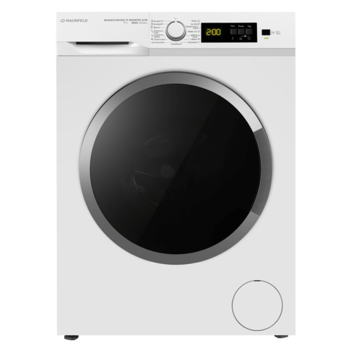 Стиральная машина Maunfeld MFWM127WH100 ST Inverter Slim