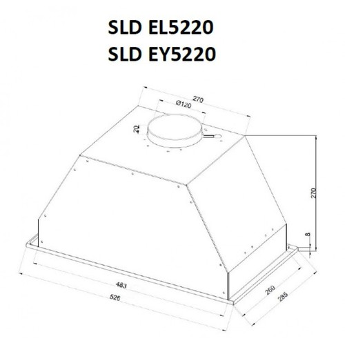 Вытяжка встраиваемая Schaub Lorenz SLD EY5220