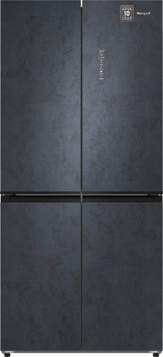 Холодильник Weissgauff WCD 450 Rock Glass NoFrost Inverter Side by Side