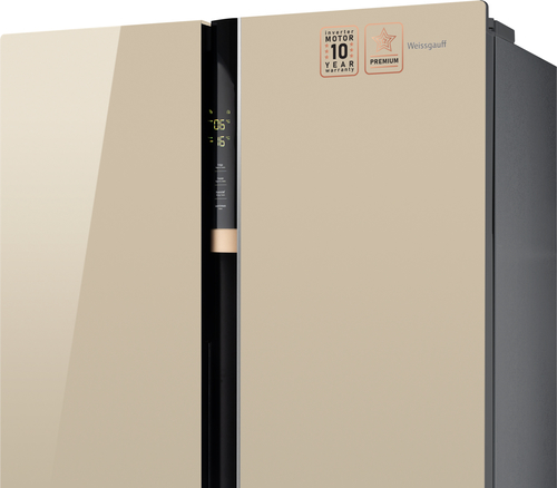 Холодильник Weissgauff Wsbs 590 BeG NoFrost Inverter Premium