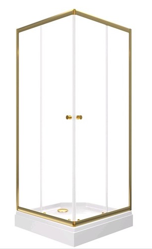 Душевая кабина Triton Вента 90Х90 (золотистый)