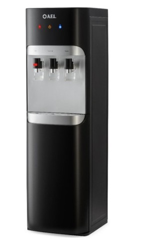 Кулер для воды AEL LD-AEL-808a matte (черный/серебристый)