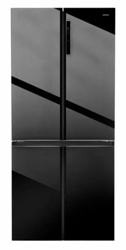 Холодильник Centek CT-1746 NF (black glass)