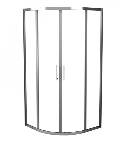 Душевой уголок Azario Ostin 121 S А 100x100x195 (хром, 6мм прозрачное стекло, покрытие easy clean)