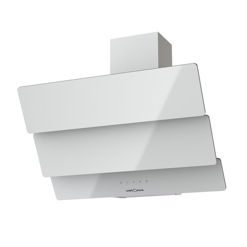Вытяжка наклонная Krona Aurora 600 (white/s)