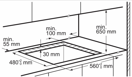 Газовая варочная панель Electrolux KGS75362XX