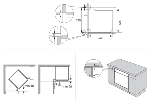 Духовой электрический шкаф gorenje bo735e11bk 2