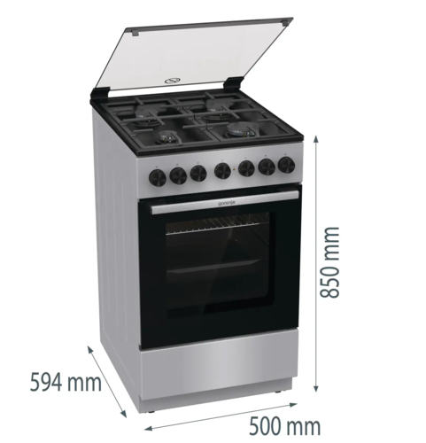 Плита комбинированная Gorenje GK5B44SF