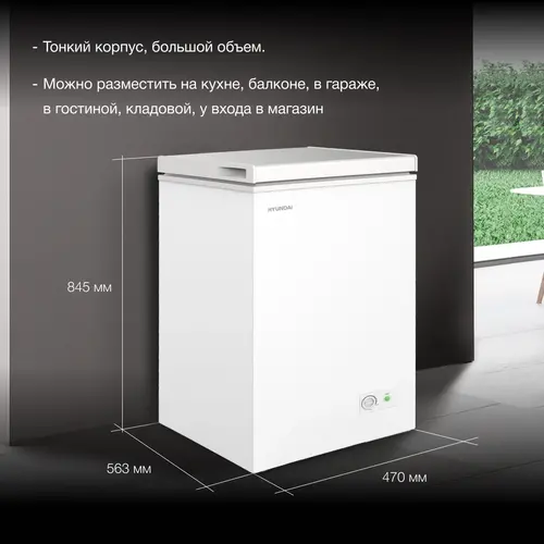 Морозильная камера Hyundai CH10031
