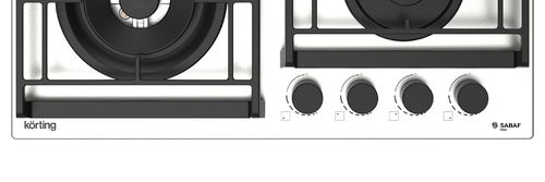 Газовая варочная панель Korting HG 6235 CTX