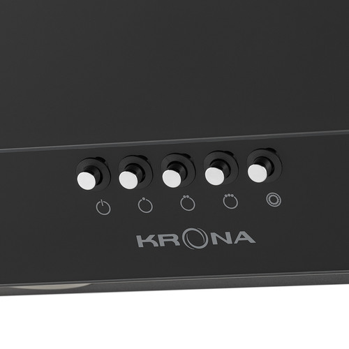 Вытяжка наклонная Krona Venera 900 (black/push button)