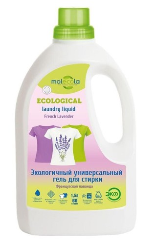 Аксессуар Molecola 9080 (гель универсальный для стирки French Lavender Французская лаванда экологичный, 1500 мл.)