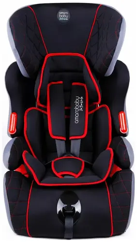 Автокресло Amarobaby Big trip AB212006BTChK/09 (черный/красный)