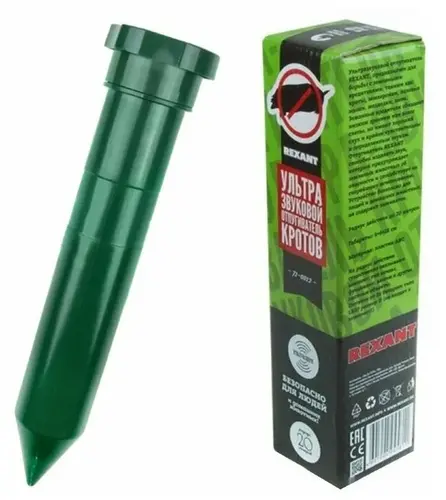 Средство Rexant 71-0012 УЗО кротов (пластик)