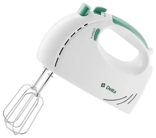 Миксер Delta DL-5061 (белый/зеленый)