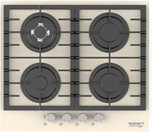 Газовая варочная панель Kraft TCH-HV6172BGG