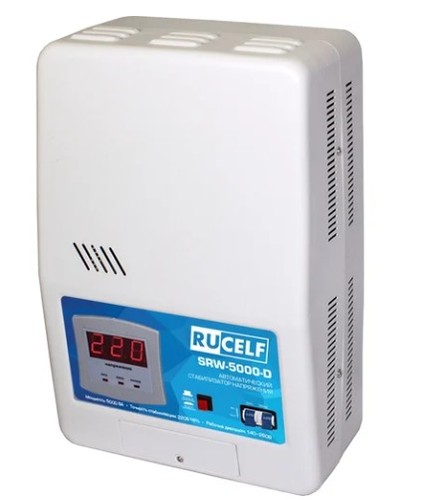 Стабилизатор напряжения Rucelf SRW-5000VA-D