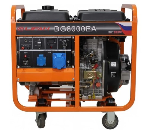 Бензиновый генератор Lifan DG8000EA