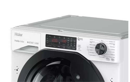 Встраиваемая стиральная машина Haier HWDQ90B416FWB