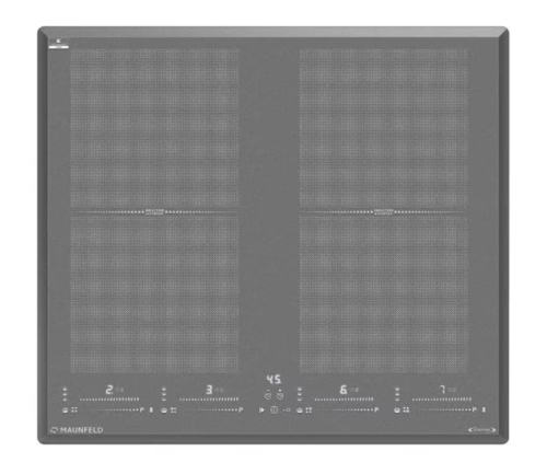 Электрическая варочная панель Maunfeld CVI594SF2LGR Inverter
