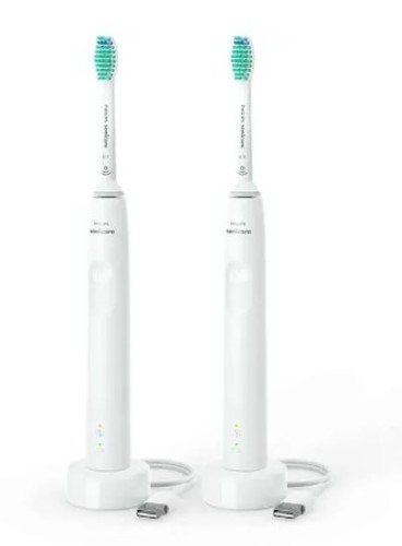 Зубная щетка Philips Sonicare 3100 HX3675/13 (насадки для щетки: 2шт, белый)