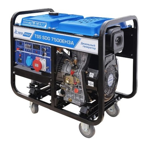 Дизельный генератор ТСС SDG 7500EH3A