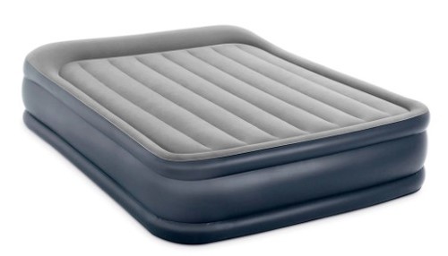 Надувной матрас Intex Intex De Luxe (152х203х42 см, с подголовником)