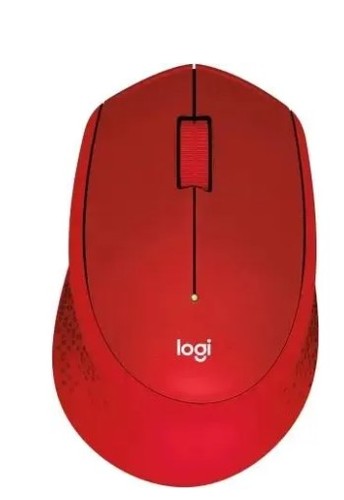 Мышь Logitech M331 Silent Plus (красный)