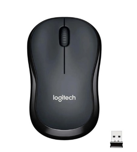 Мышь Logitech Silent M220 (темно-серый/черный)