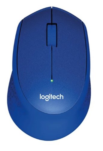 Мышь Logitech M330 Silent Plus (синий)