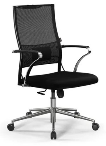 Кресло Метта Sit Air-180 B2-290K (черный/черный)