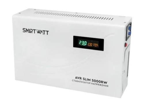 Стабилизатор напряжения SmartWatt AVR Slim 500RW