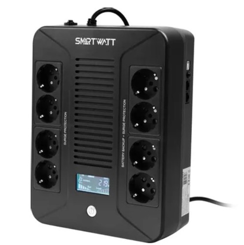 Источник бесперебойного питания SmartWatt Safe Pro LCD 1000BA