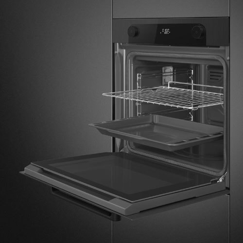 Встраиваемый духовой шкаф Smeg SFP6201TB