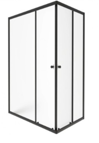 Душевой уголок Triton Вента Вельвет 120Х80 (черный/ширма)