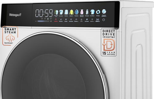 Стиральная машина Weissgauff WM 58411 Direct Drive Inverter Premium