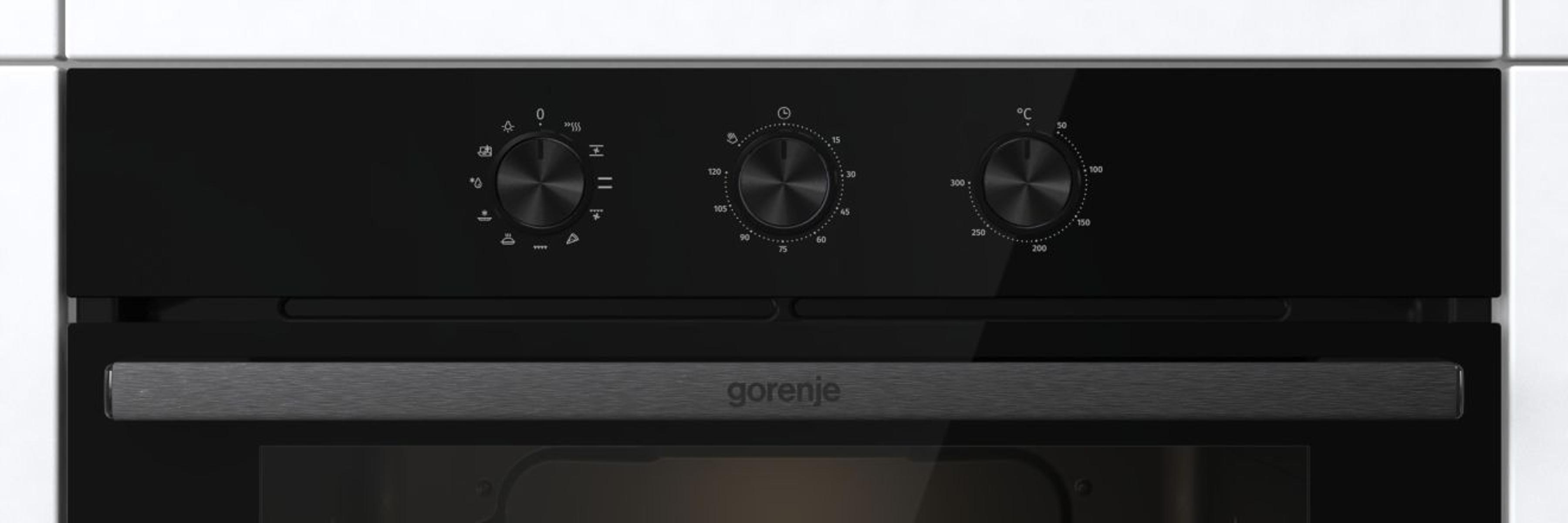 Встраиваемый электрический духовой шкаф gorenje bo6725e02bg black