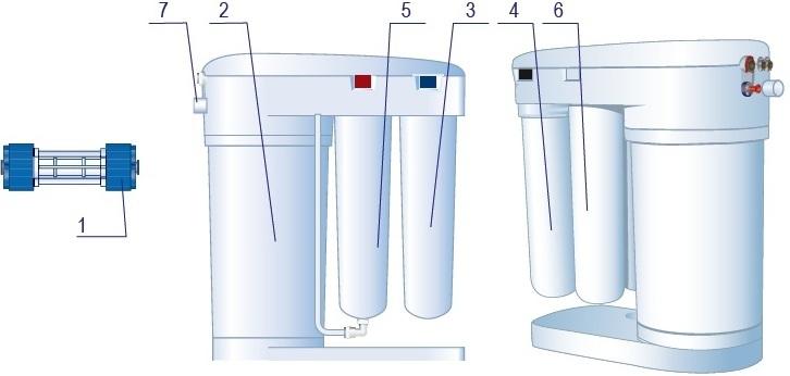 Аквафор схема установки фильтров
