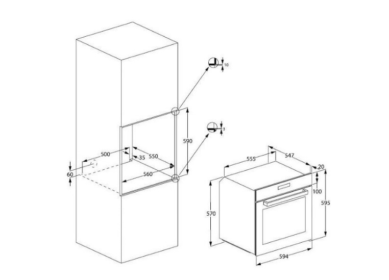 Духовой шкаф beko bir22400xms