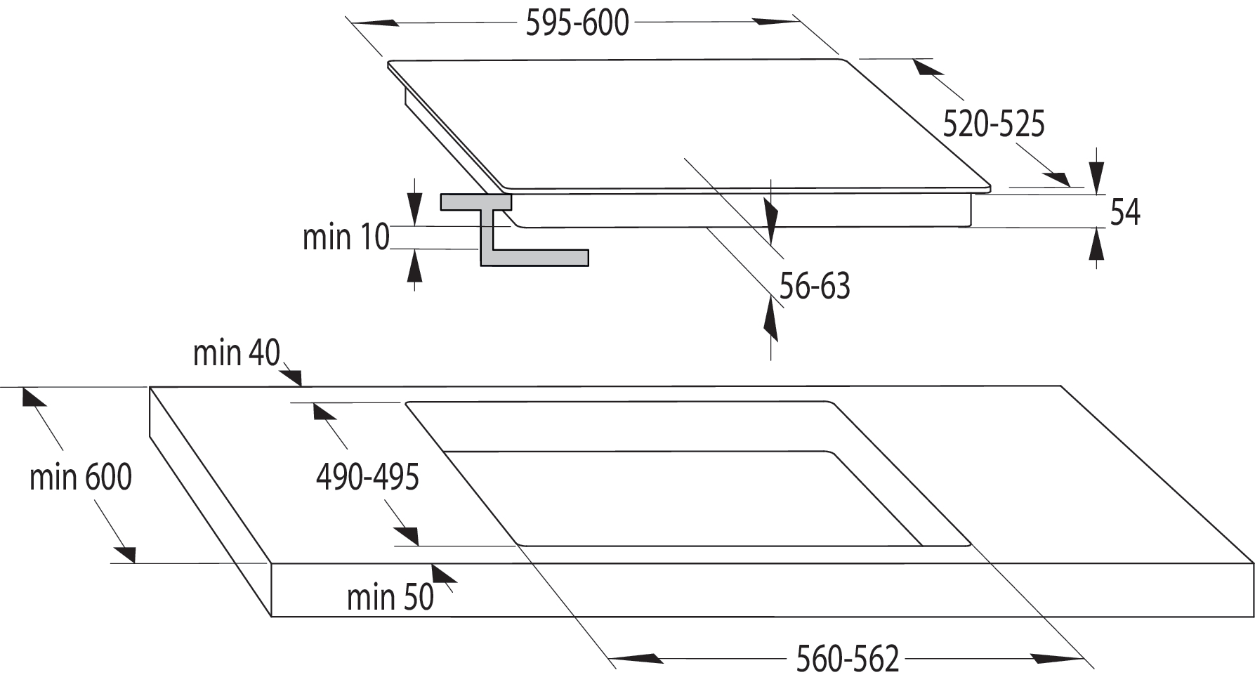 Схема подключения варочной панели Gorenje ect643bx